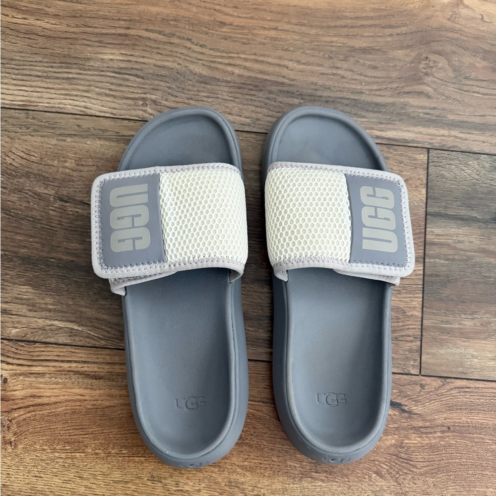 UGG Gray LA Slides